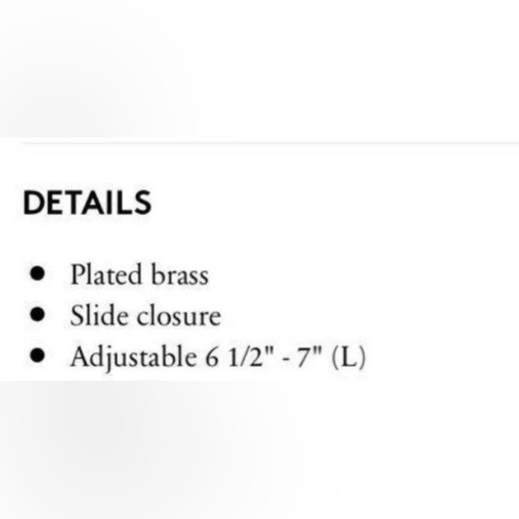 COACH Signature Crystal Slider Bracelet Silver-Tone , Light blue - Picture 2 of 5